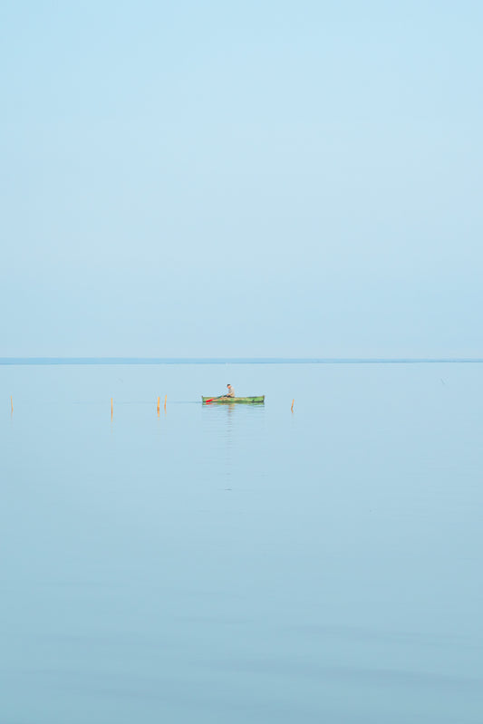 Hosszában a Balaton nagyon kék