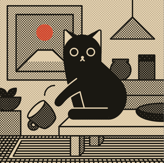 Cat vs. Mug