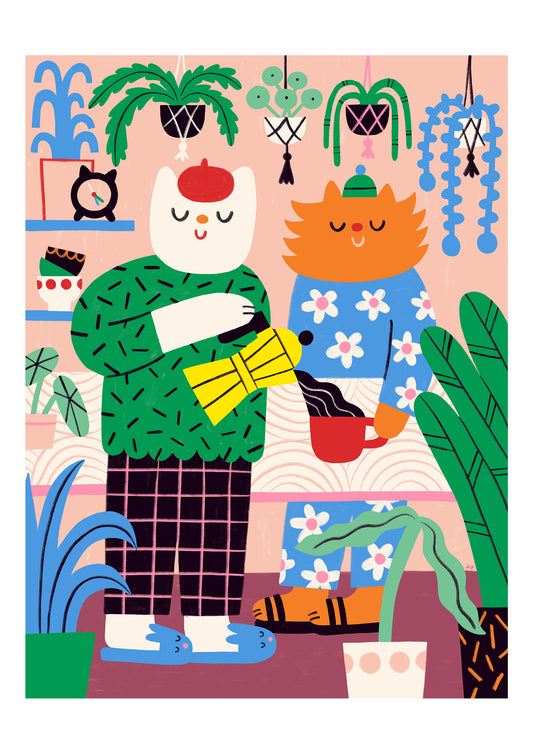 Cat's coffee