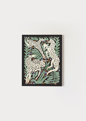 Spotted mustangs
