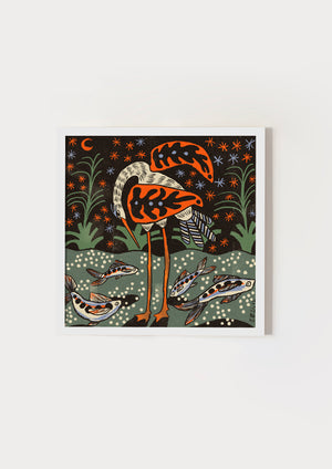 Magic waterbird