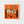 Spotted dog in the magic garden orange