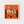 Spotted dog in the magic garden orange