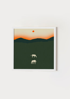 Horses at dawn