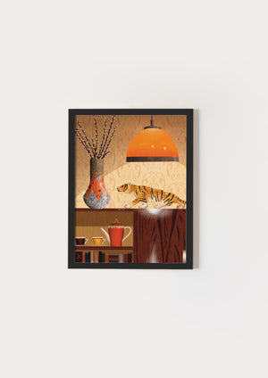 Top of the cabinet