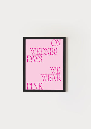On Wednesdays We Wear Pink