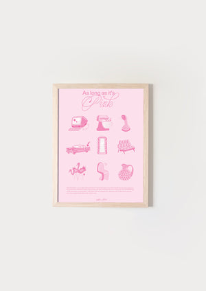 As long as it's pink: Pink design icons