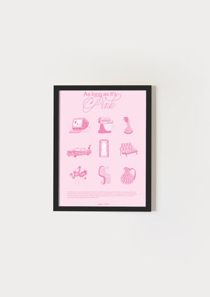 As long as it's pink: Pink design icons