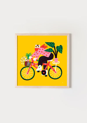 Cyclist cat